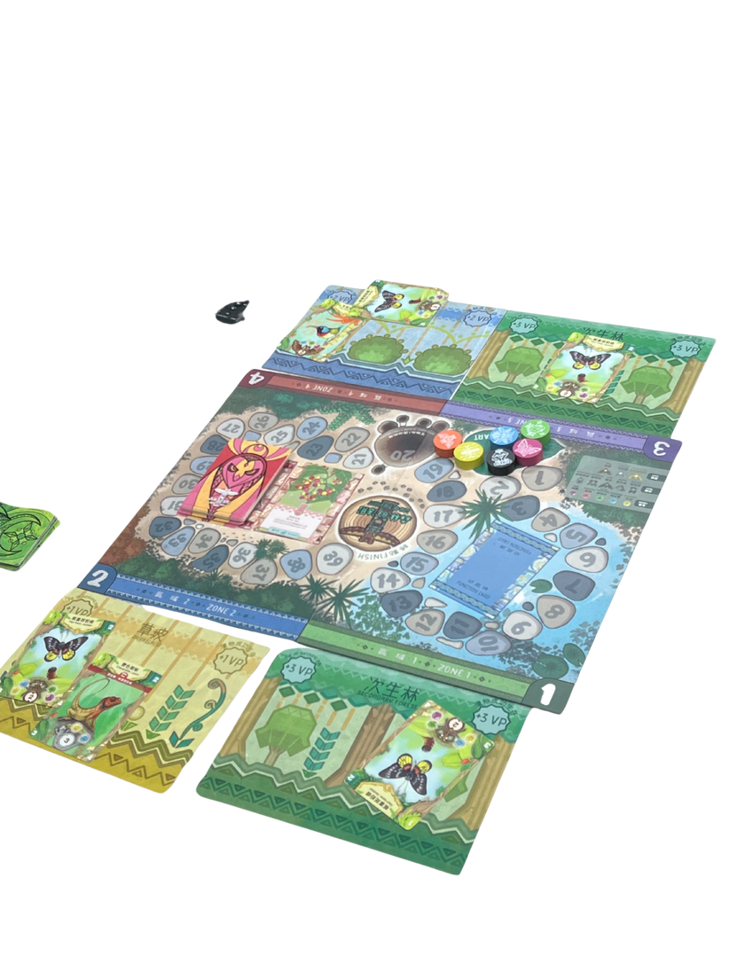 Educational board game: 
Law of the Forest